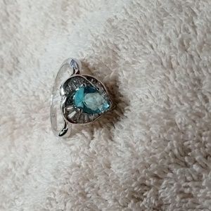 Ring, Blue stone. $8 or 3 for $30